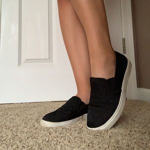 Black Slip On Shoes